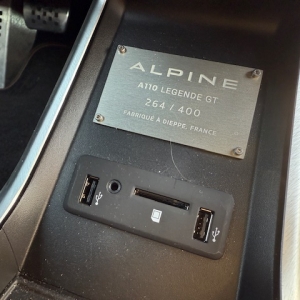 ALPINE RENAULT ALPINE A110 ALPINE A110 II 1.8 T 250 LEGENDE GT